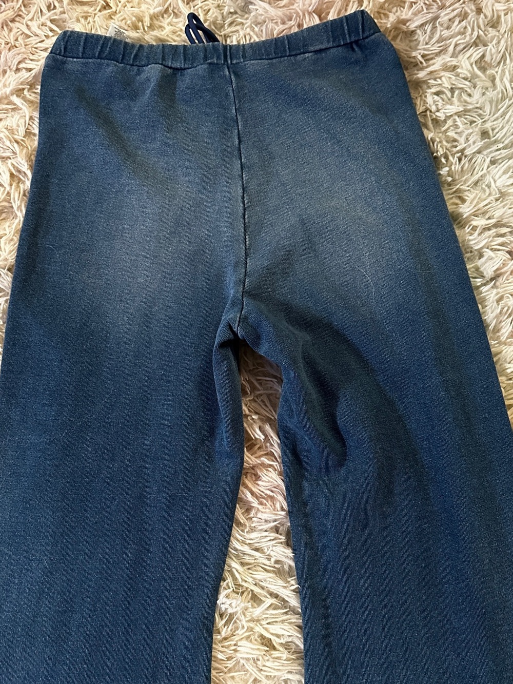 New Good American Jeanius Flare Cotton French Terry Pants Size Small - Picture 10 of 10